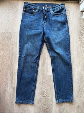 Levi's Men's Skinny Jeans - Dark Blue Denim